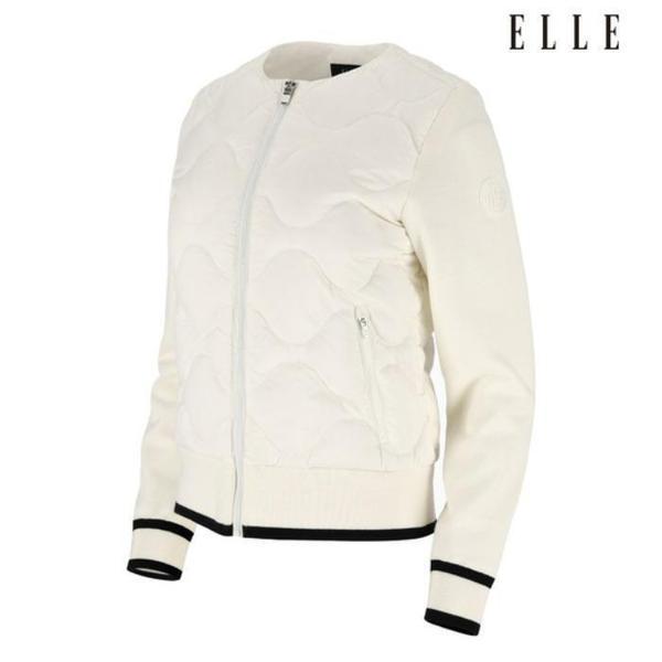 ゴルフセーブゾーン01 女性 波 キルティング ニット袖 軽量 ジャンパー 6J82001 101 (44736364) 10,593円
