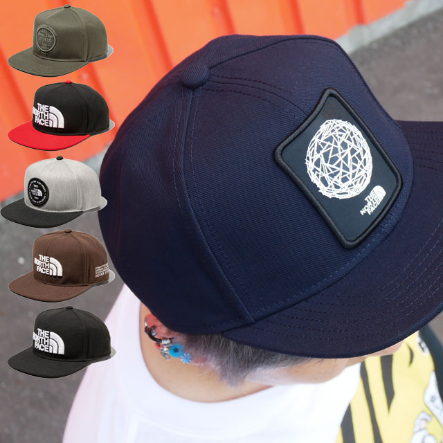 ザ・ノース・フェイス 帽子 メンズ レディース NN42232 TNFトラッカーキャップ アウトドア フェス キャンプ ロゴ 刺繍 UVケア 黒 茶 カーキ 紺 赤 灰 最強配送 evid