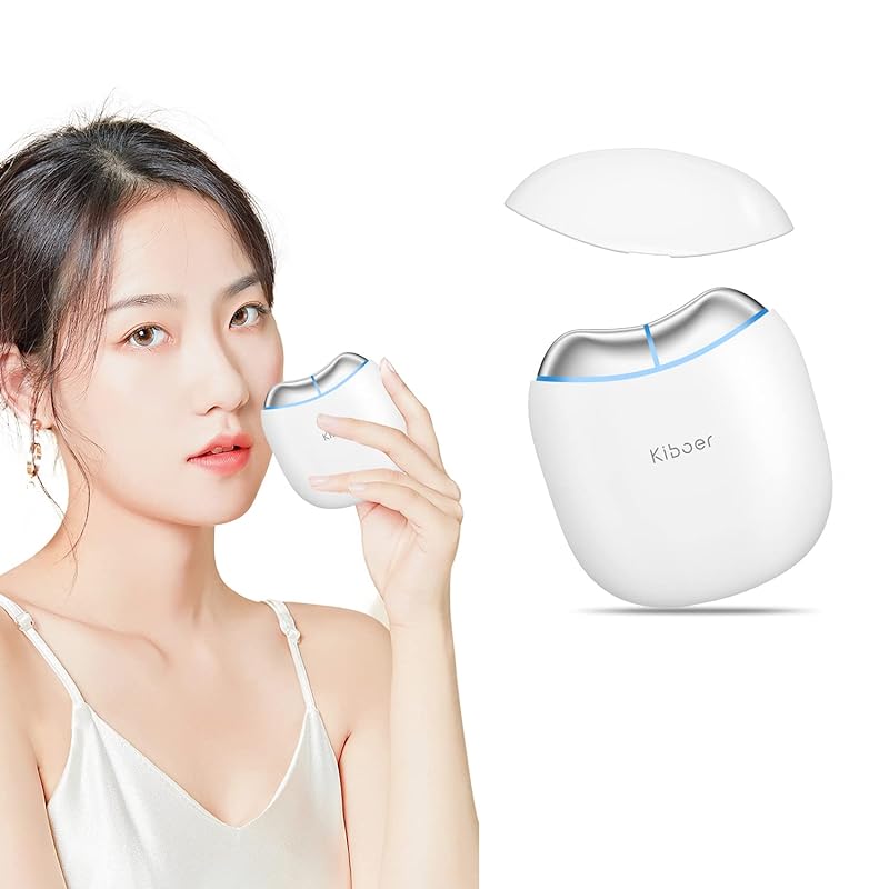 Kiboer 美顔器 かっさ 電動 カッサ 引き上げ EMS LED光 温感 小顔 1台両用 フェイスケア ボディケア 美顔ローラー 男女兼用 充電式 3段階調整可能 敬老の日 母の日 プレゼント ホ