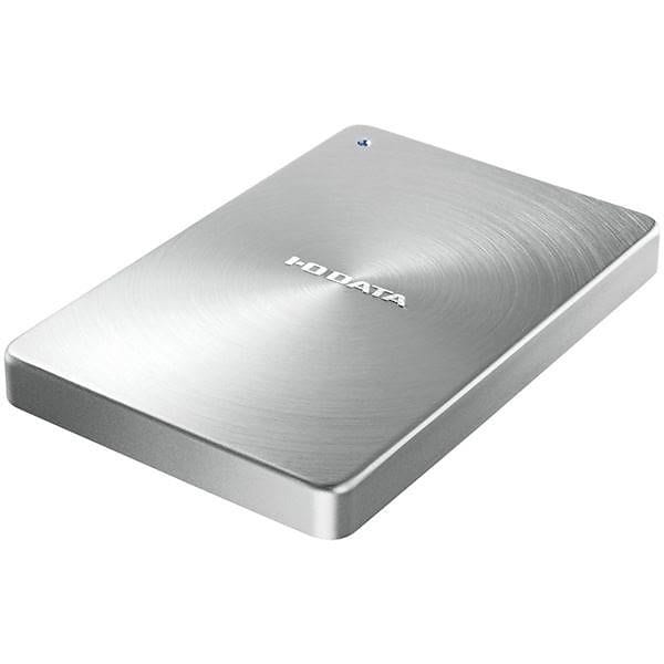 アイオーデータ機器 USB 3.1 Gen1 Type-C対応 ポータブルハードディスクカクうす 2.0TBシルバー HDPX-UTC2S