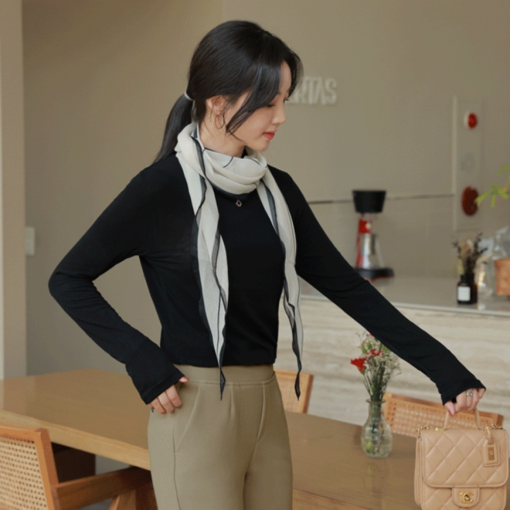 クリック＆ファニーフーディリーカラースカーフ