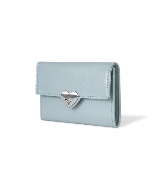 【FENNEC】 HEARTY FLAP WALLET - HAZE BLUE 財布 正規品
