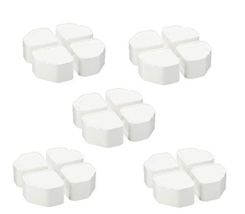 因幡電工(INABA DENKO) 洗濯機用防振かさ上げ台 ふんばるマン OP-SG600 ホワイト 5袋セット