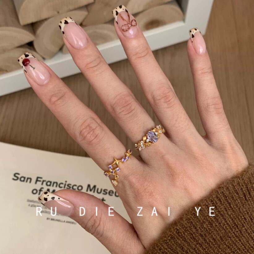 韓国っぽ 大人可愛い 幅広 韓国指輪 マルチセット