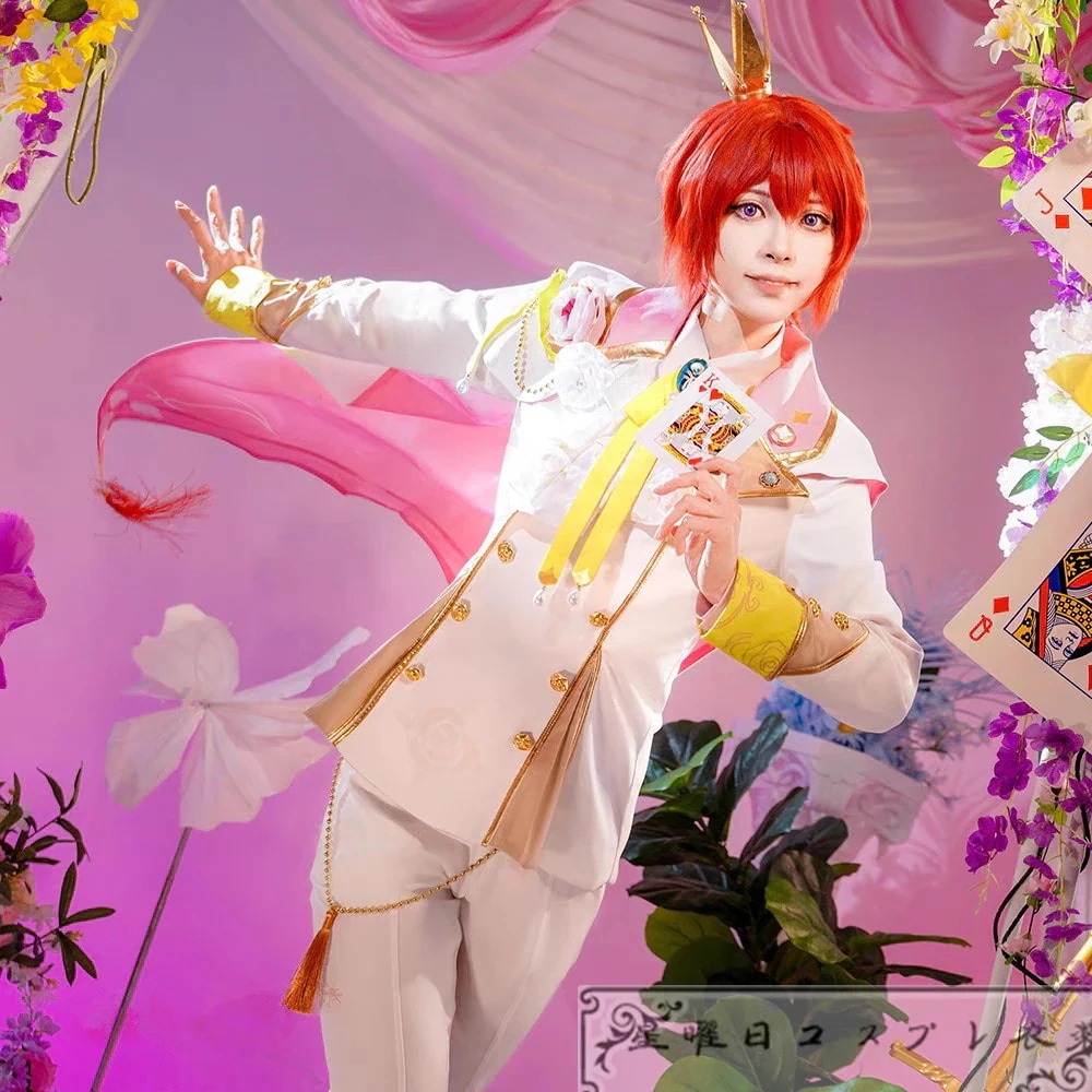 584あんスタ オーディション VS PRINCESS First piece 衣更真緒 月永レオ 花群冬芽 冴霧笑主 明星スバル 朱桜司 王子城 コスプレ衣装 コスチューム