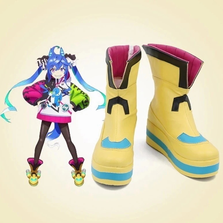 ウマ娘プリティーダービーツインターボ勝負服コスプレ靴