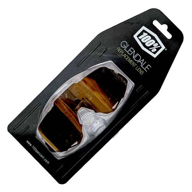 100%(ワンハンドレッド) GLENDALE グレンデ－ル用 リプレイスメントレンズ 本体は別売 69047-00008ブロンズMLミラー