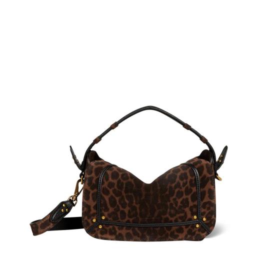 JEROME DREYFUSS Women Shoulder Bags 45PEPSCR Imprim L opard Naturel IMPRIM L OPARD NATUREL