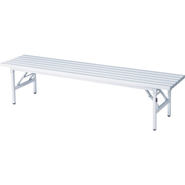 AFB-1S バネ脚折り畳みアルミベンチ(背なし) メーカー直送 27,281円