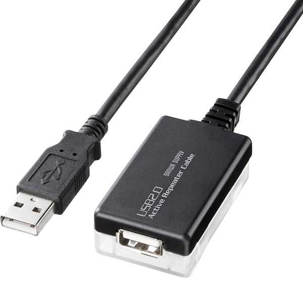 KB-USB-R212N 12m延長USB2.0アクティブリピーターケーブル