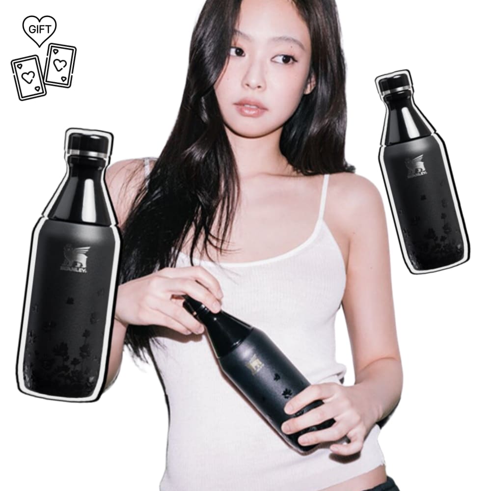 [Limited Edition] Stan-ley 1913 x BLACKPINK JENNIE オールデイ スリム ボトル 355ml ミッドナイト ルビー