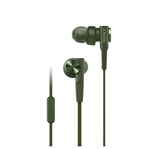 ソニー イヤホン 重低音モデル MDR-XB55AP : カナル型 リモコン・マイク付き グリーン MDR-XB55AP G 9,461円