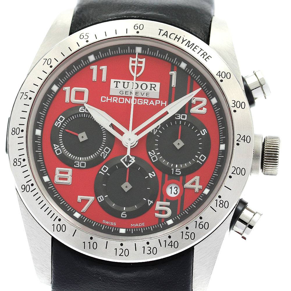 チュードル TUDOR 42000 ファストライダー クロノグラフ 自動巻き メンズ _903696【中古】