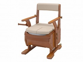 アロン化成 家具調トイレ セレクトR ひじかけノーマル 幅:標準 暖房/脱臭 533855