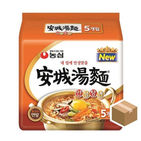 OF4383O4 農心 安城湯麺 120g マルチ 5入X8袋