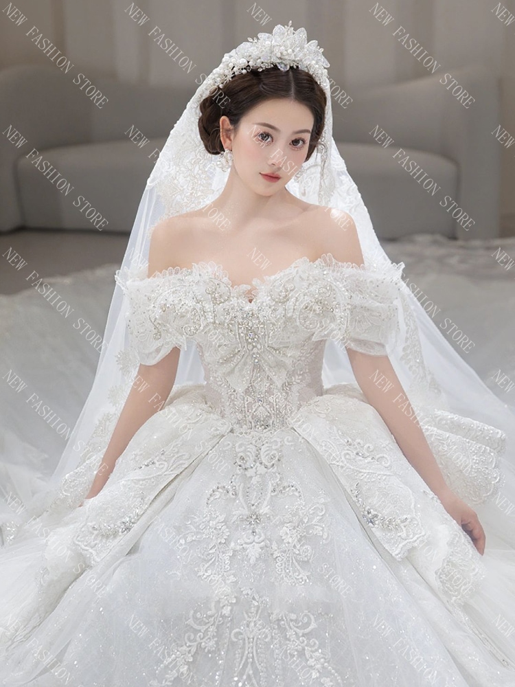 ウエディングドレス 白-87