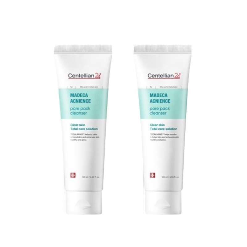 マデカ アクニエンス 毛穴パック クレンザー 120ml, 2個