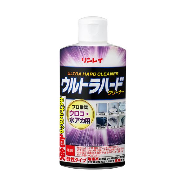 （まとめ） リンレイ ウルトラハードクリーナーウロコ水アカ用 260g 1本 5セット