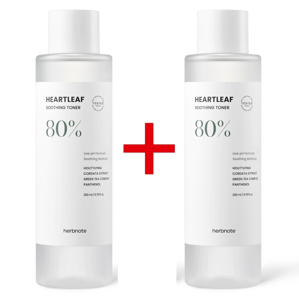 ドクダミ80%弱酸性鎮静トナー200ml+200ml