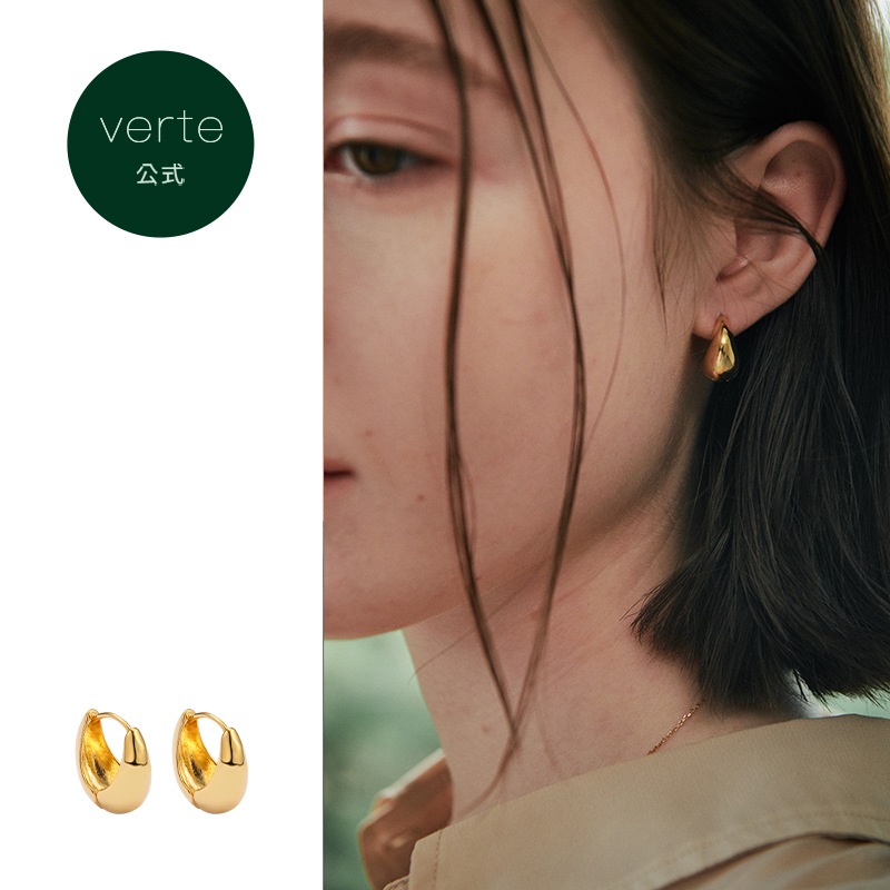 Deux.silver.150 / pooh イアリング (gold)