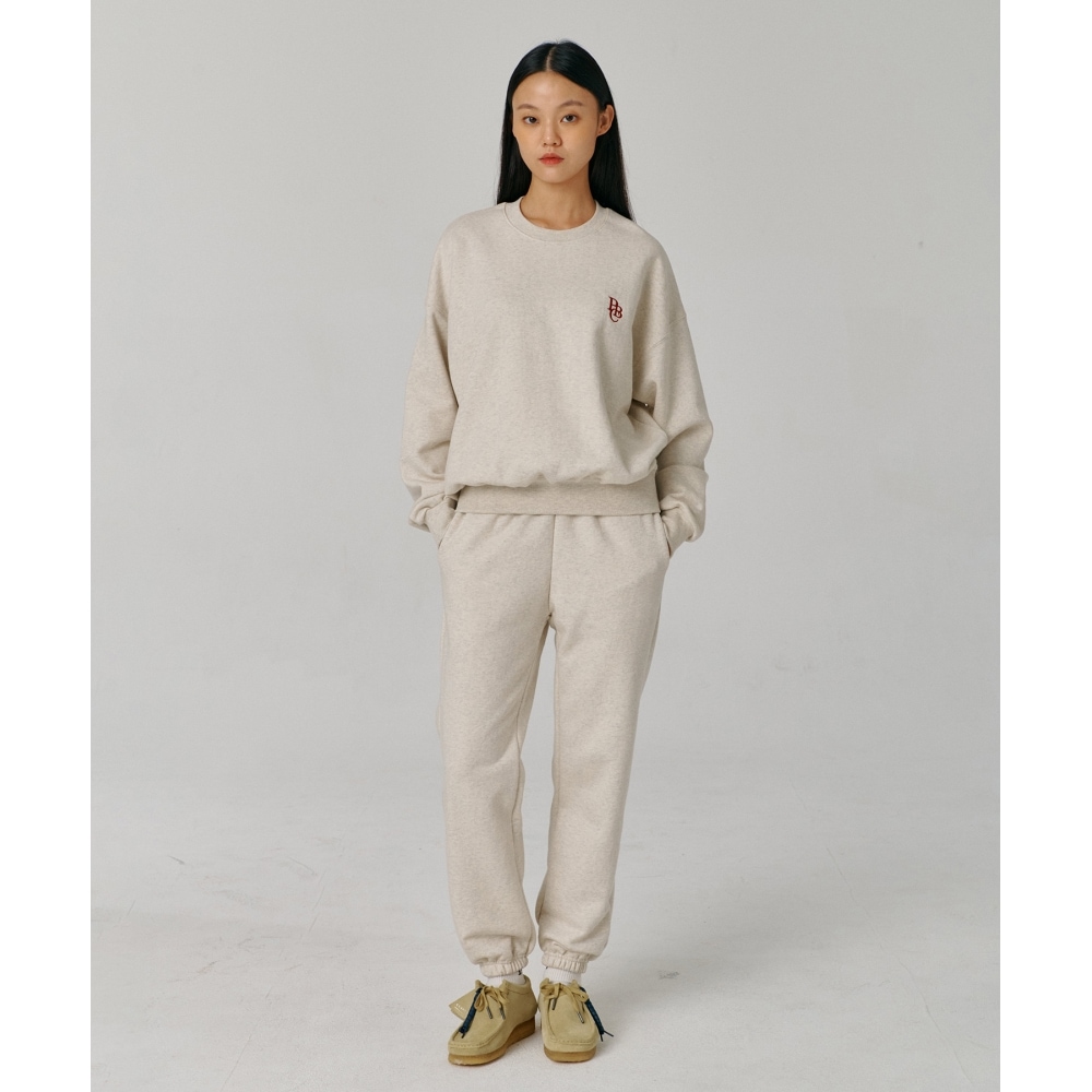 ペーパーボーイ女性ジョガーパンツ-オートミール