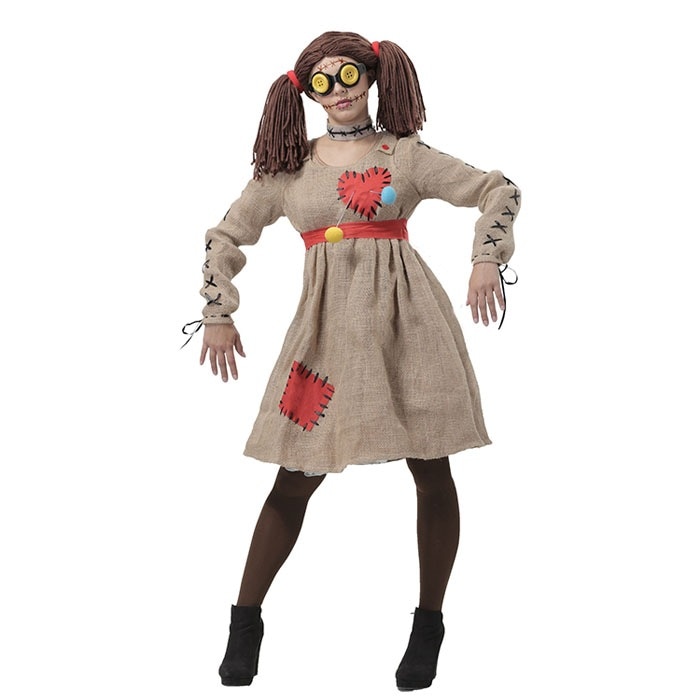 ハロウィン 衣装 レディース 案山子 女性用 傀儡 巫女 ハロウィン 仮装 舞台 ステージ コスチューム パーティー イベント コスプレ衣装 ハロウィン コスプレ衣装 ハロウィーン コスプレ 仮装 万