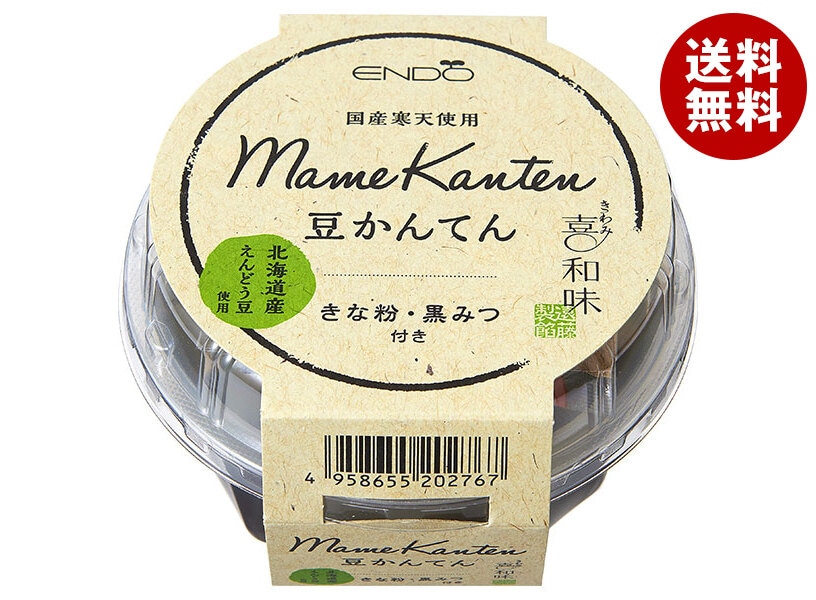遠藤製餡 喜和味 豆かんてん 250g＊24(6＊4)個入＊(2ケース)