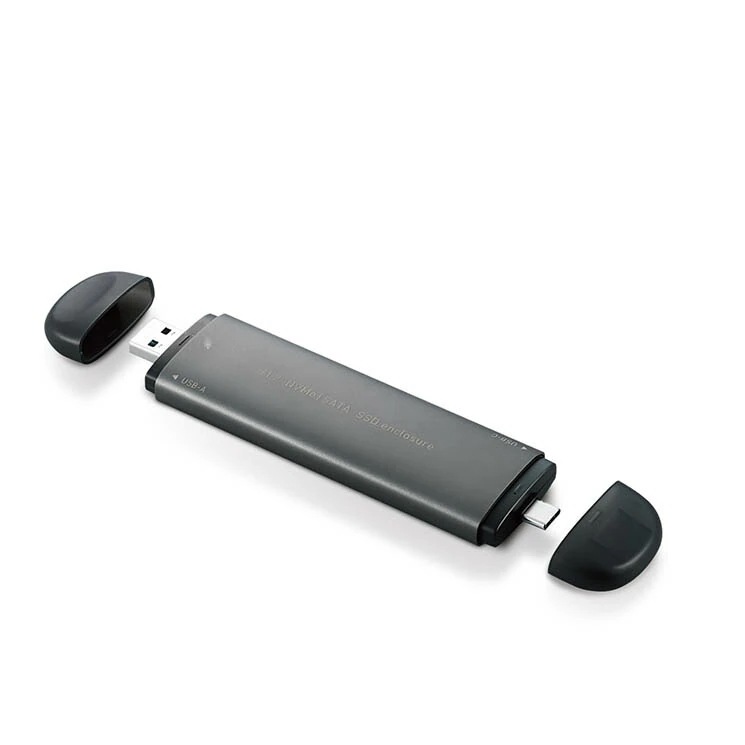 SSDケース 2in1 タイプA タイプC M.2 SATA NVMe 両対応 USB3.2 Gen2 3.1 Gen2)3.2 Gen1 3.1 Gen1 3.0 Windows11