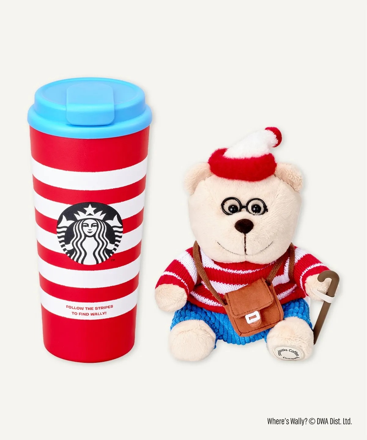 ジョイフル ウォリー トビー タンブラー 473ml＋ベアリスタ 人形セット