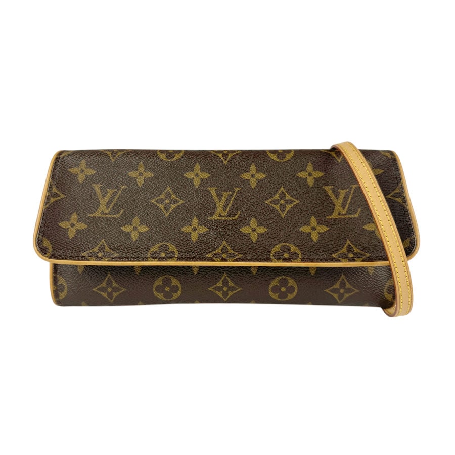 ルイ ヴィトン LOUIS VUITTON ショルダーバッグ モノグラム ポシェットツインGM モノグラムキャンバス ブラウン レディース M51852 n1017 55,680円