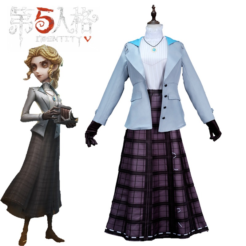 第五人格記者cos服女アリスデロスコスプレ衣装原皮二次元ゲームセット