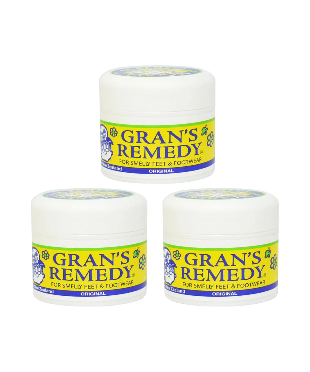グランズレメディ フットパウダー レギュラー 50g 3個セット GRANS REMEDY ORIGINAL [並行輸入品]