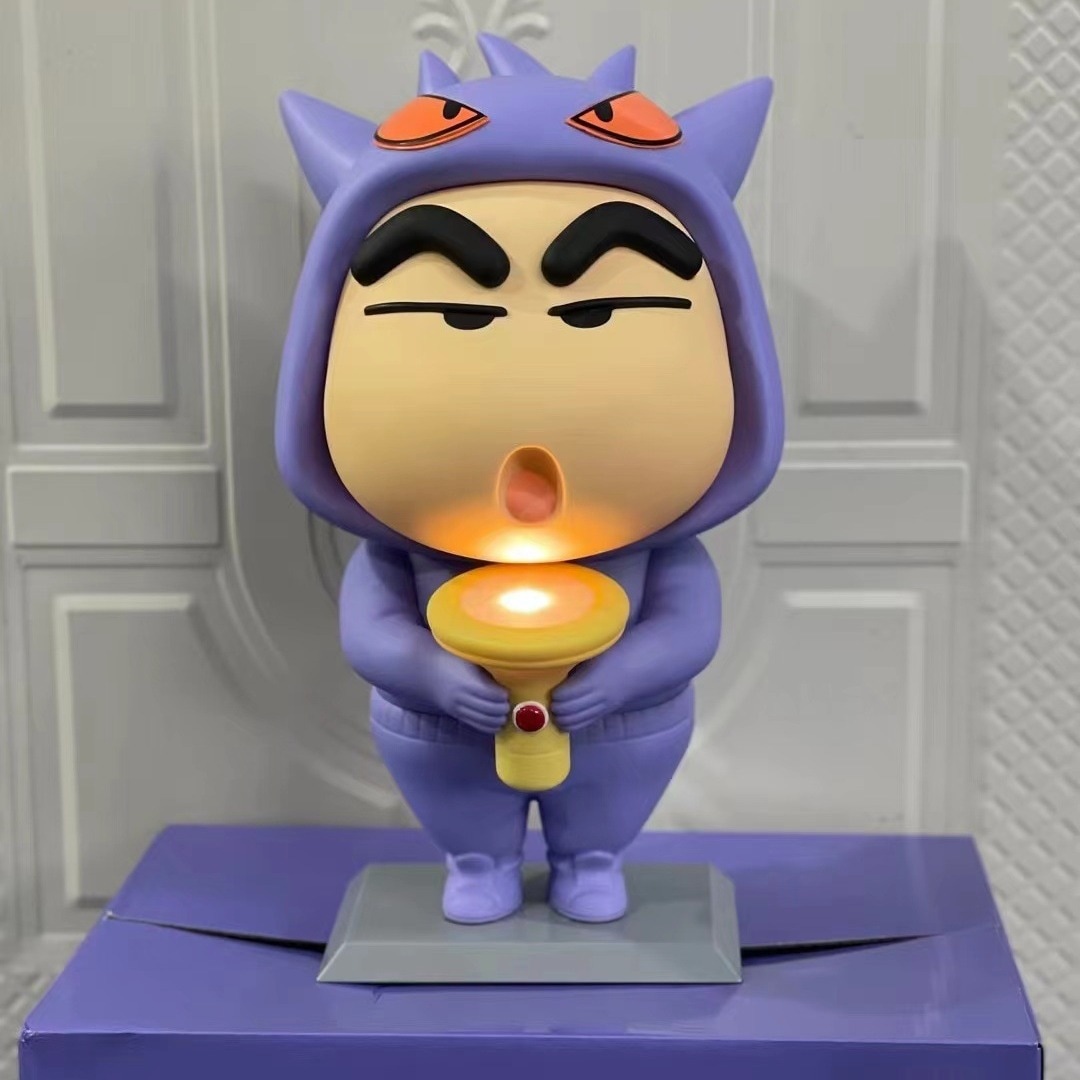 ゲンガークレヨンしんちゃん 1:1 オーナメントトレンディアニメハンドモデル漫画人形デスクトップオーナメント誕生日ギフト