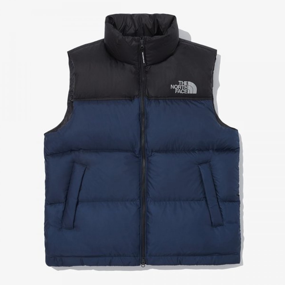 ノースフェイス ホワイトラベル ノベルティ ヌプシ エア RDS ダウンベスト DEEP BLUE NV1DQ50L