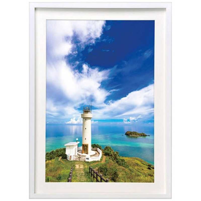 ハクバ　木製額縁(A3ノビサイズ/ホワイト)　FWMM01-WTA3N