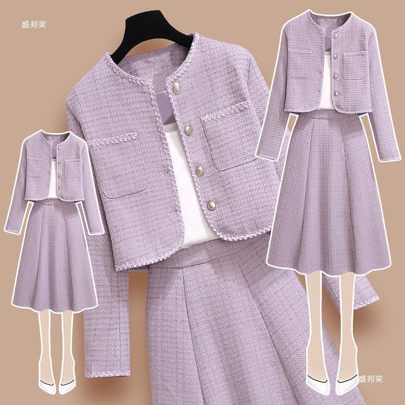 [新年割引]スーツセット レディース ビジネススーツ スカートセット 事務服 2点セット 着痩せ フォーマル オフィス 春秋新作 人かわいい お洒落