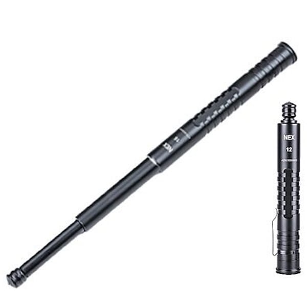 NEX警棒 コンシーラブル バトン ウォーカー 4140鋼+7075アルミ 12インチ 15.8-30.2cm N12WAL 護身 用品 グッズ 用具 セキュリティ 防犯 防護 警棒 女性 防衛 警防