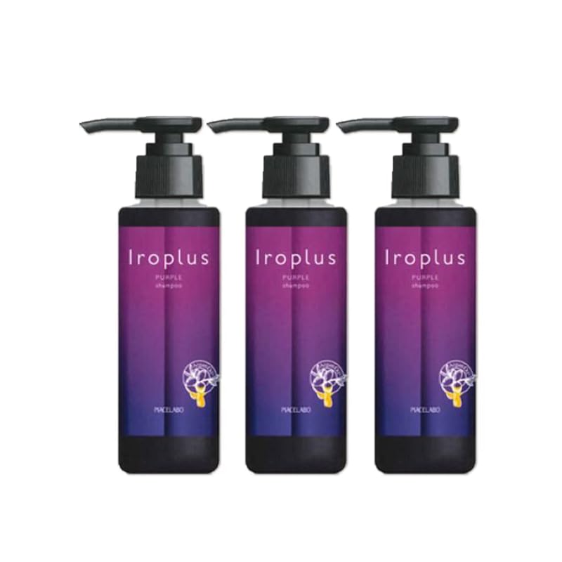 ピアセラボ フォーミュレイト イロプラス シャンプー パープル 120mL 3個 セット