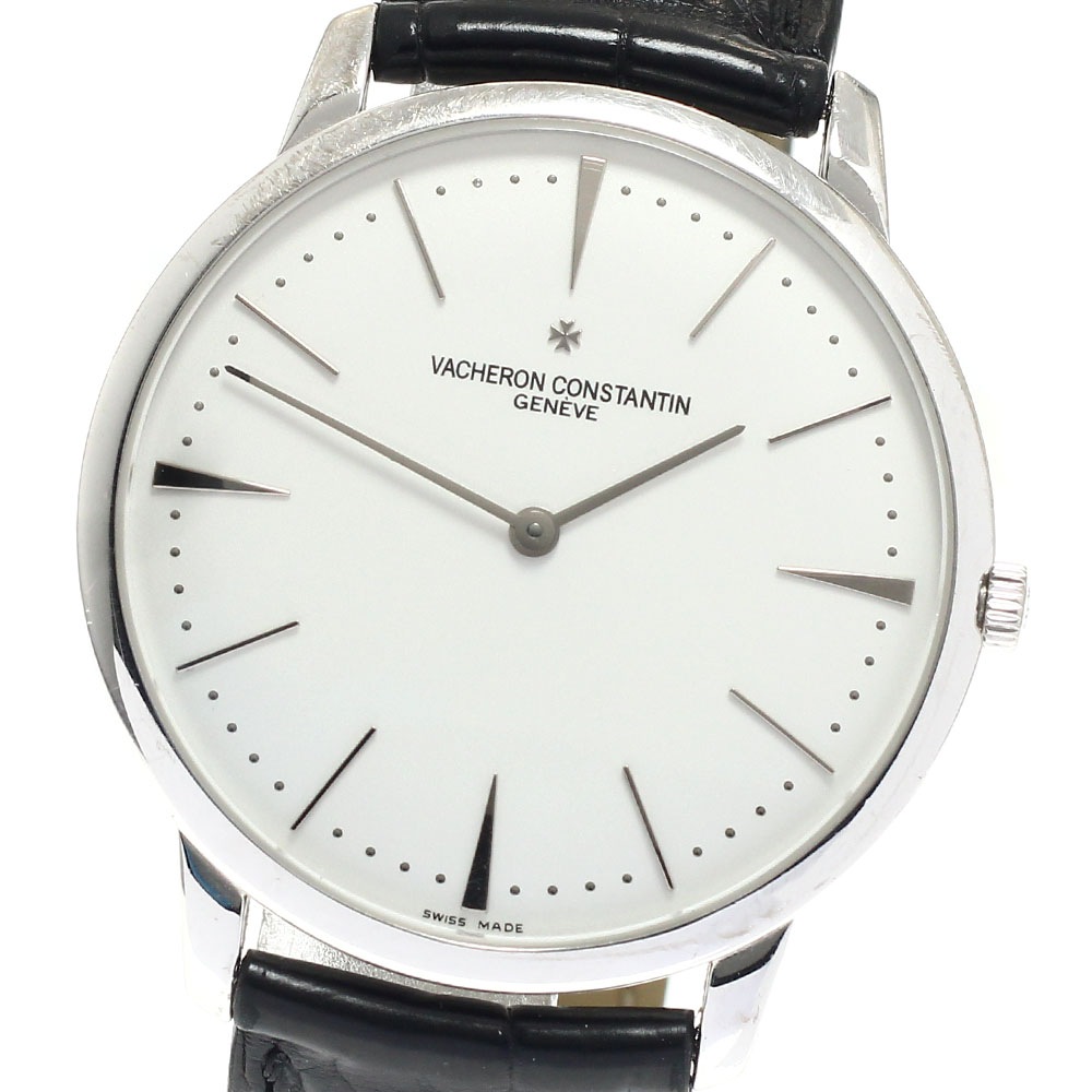 ヴァシュロン・コンスタンタン VACHERON CONSTANTIN 81180/000G-9117 パトリモニー マニュアルワインディング K18WG 手巻き メンズ _948089【中古】