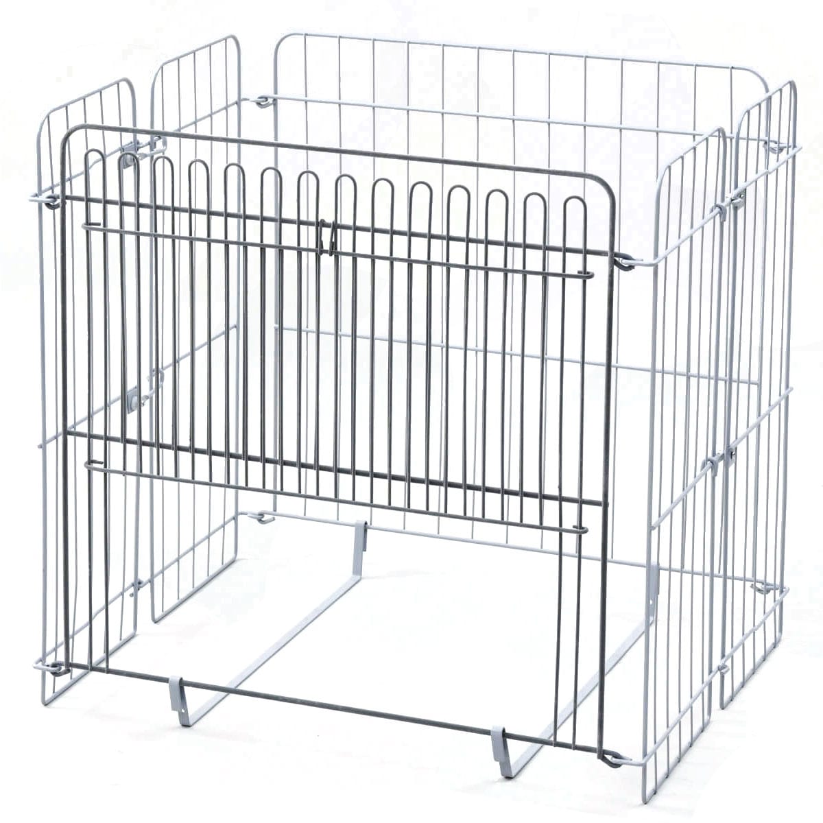 【在庫有・即納】山善 YAMAZEN 組み立て簡単 ワンタッチ開閉式ストーブ・ファンヒーターガード ONG-65R LGY 幅69.5cm×奥行52.5cm×高さ67.5cm 火傷防止