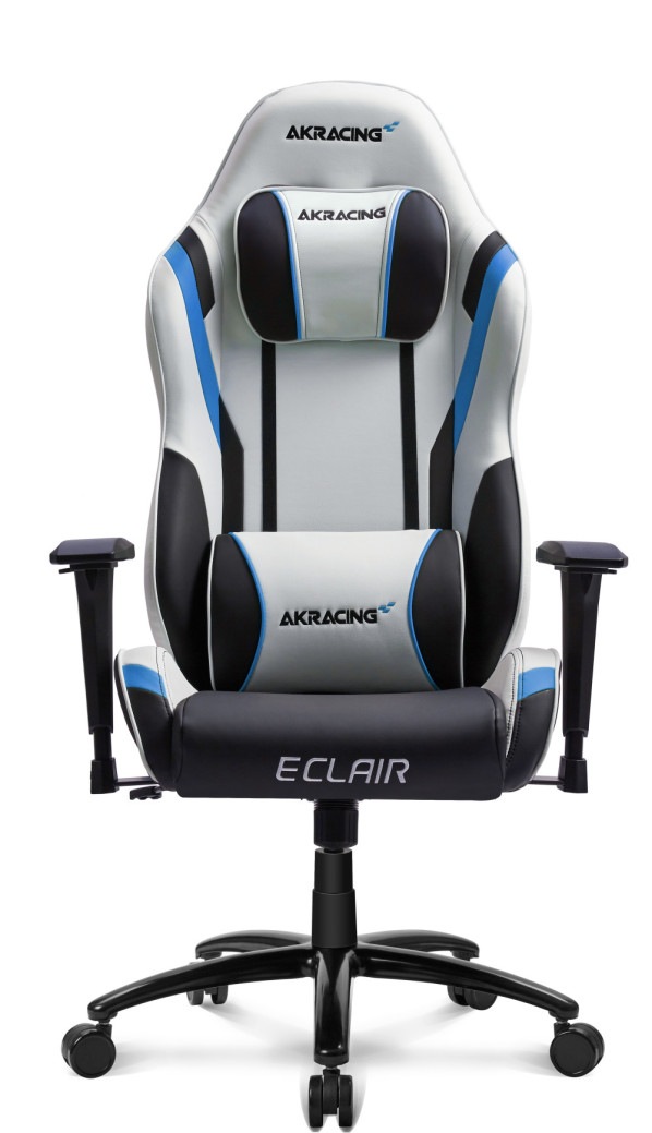 AKRacing（エーケーレーシング） ゲーミングチェア（ブルー） Eclair(エクレール)シリーズ AKRECLAIRBLUE