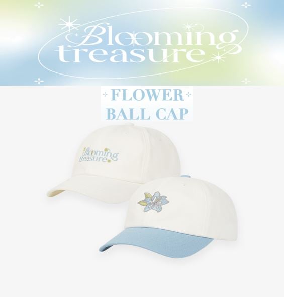 [2種選択] [BLOOMING] TREASURE FLOWER BALL CAP 4,785円