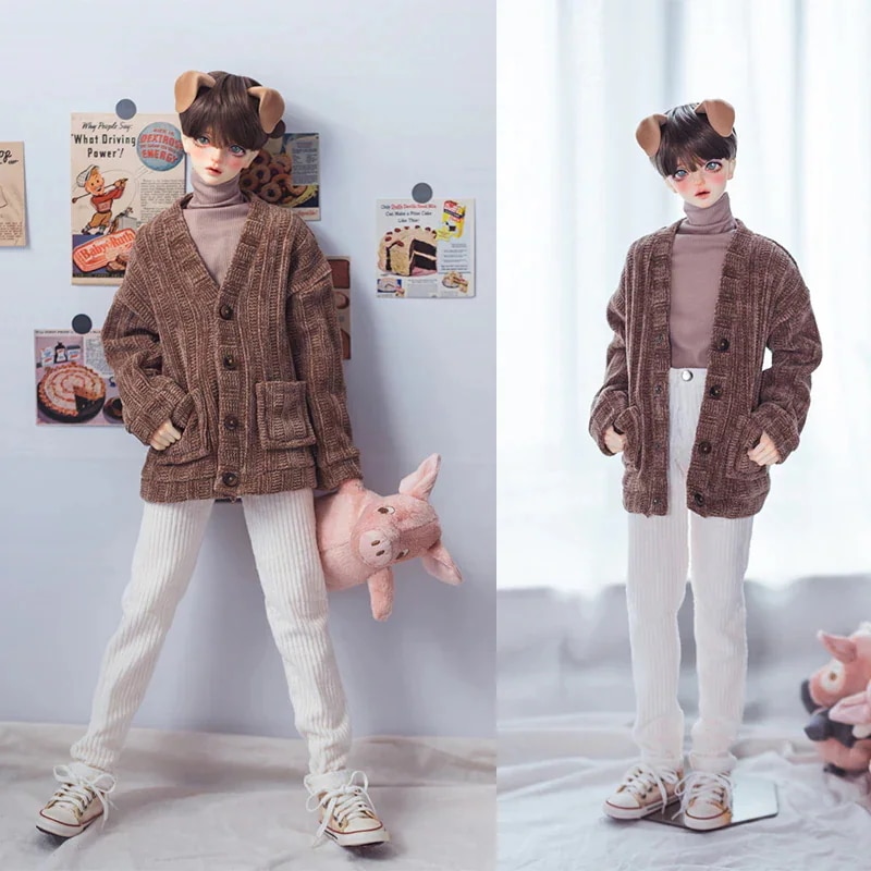 BJD球体関節人形用衣装セット 3点セット ID75/LOONGSOUL73cm/popo68/SD/MSDサイズドール服