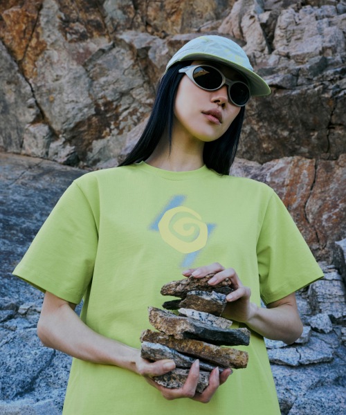 ウェルター・エクスペリメント X オストリアエクイノックス Tシャツ_ライム