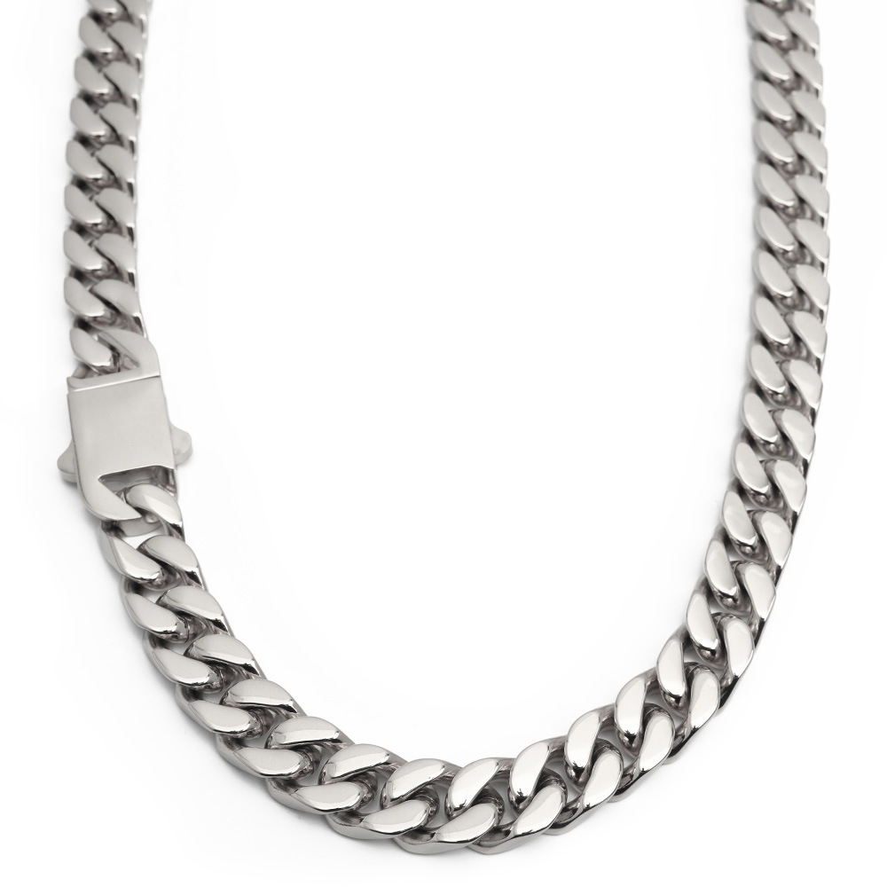 ステンレス 4面カット喜平ネックレス [n403-s-10mm]