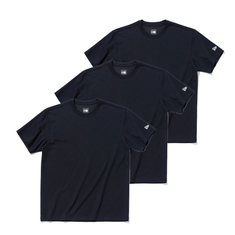 NEWERA(ニューエラ) 3PACK TECH TEE BLK 23J ウェア Ｔシャツ 13561860