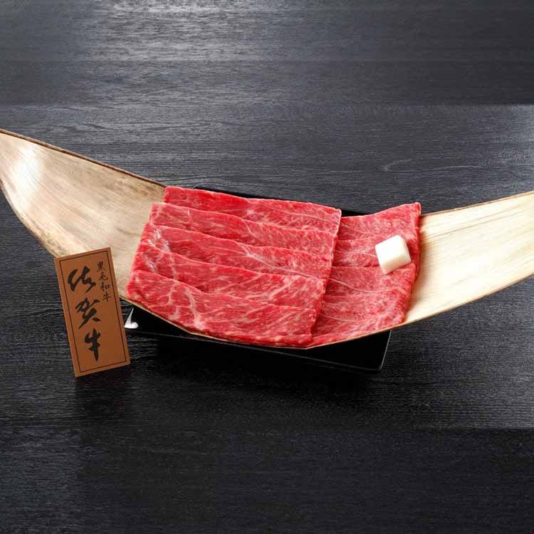 【目玉商品】【冷凍】佐賀県産 佐賀牛モモすき焼き 400g 大西食品 (代引不可)(TD)