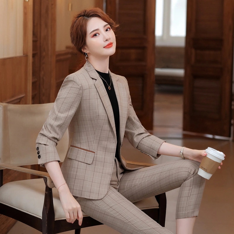 「TANGFEI」【送.料.無.料】【高.品.質 人気商品！】【急速出荷】2025初春新品 レディース スーツセット 二点セット 卒業式 ママ スーツ セットアップ 通勤 入学式 メガ割 7