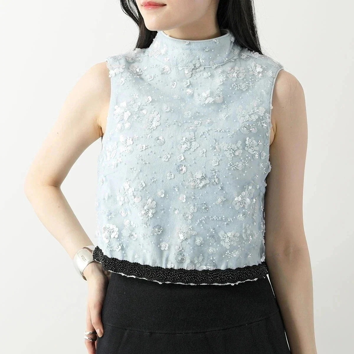 Sister Jane シスタージェーン ブラウス Blossom Bead Cropped Top TOD115 レディース ノースリーブ スパンコール ビー 12,574円