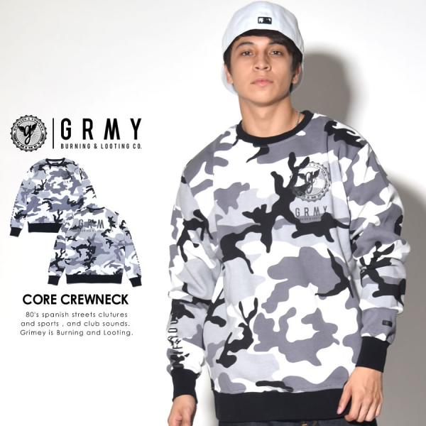 グライミー GRIMEY トレーナー メンズ スウェット 裏起毛 GRMY CORE ZIPPER HOODIE